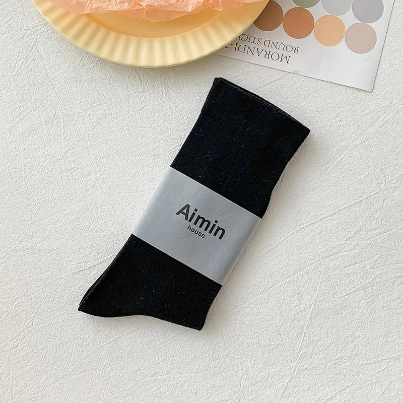 Korean Pure Cotton Socks for Women
