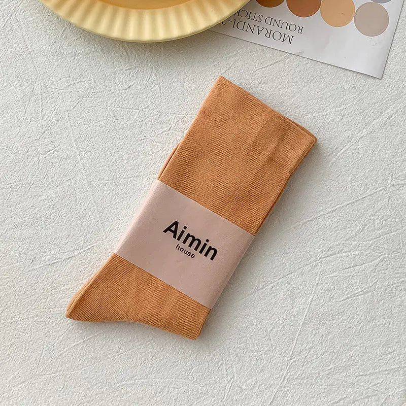 Korean Pure Cotton Socks for Women