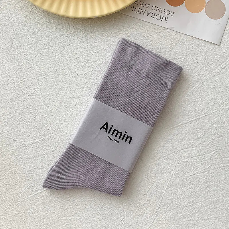 Korean Pure Cotton Socks for Women
