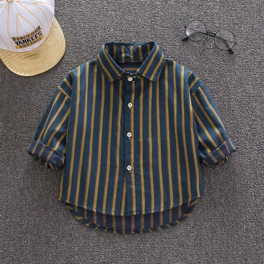 Pure Cotton Thin Children's Spring and Autumn Clothing