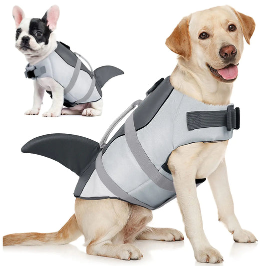 AOFITEE Dog Life Vest for Swimming Dog Life Jacket Large Dog Life Jacket with High Flotation and Rescue Handle Reflective Dog Flotation Vest Swimsuits for Swimming Boating Pool Beach XL